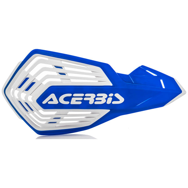 Acerbis X-Future Handguards in blue and white