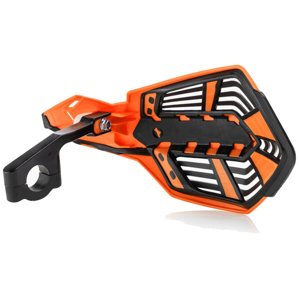 Acerbis X-Future Handguards in orange and black, additional view 2