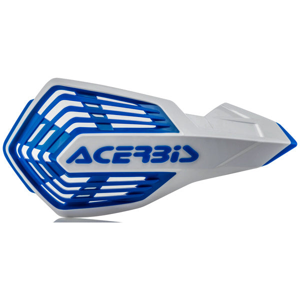 Acerbis X-Future Handguards in white and blue