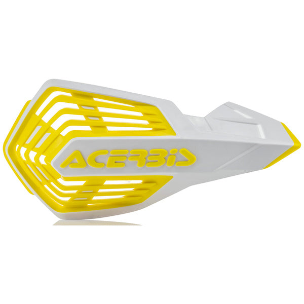 Acerbis X-Future Handguards in white and yellow