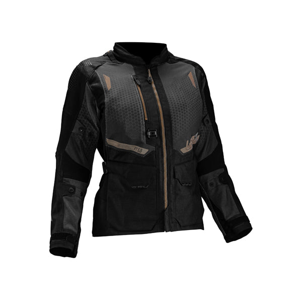 5025102200 - Leatt - ADV FlowTour 5.5 Jacket (Womens) - color: Stealth Black/Grey - sizes: XS-XL product photo