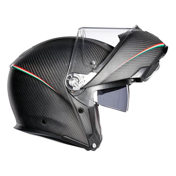 AGV street motorcycle full‑face helmet product view — lightweight, ventilated shell for impact protection and long‑ride comfort.