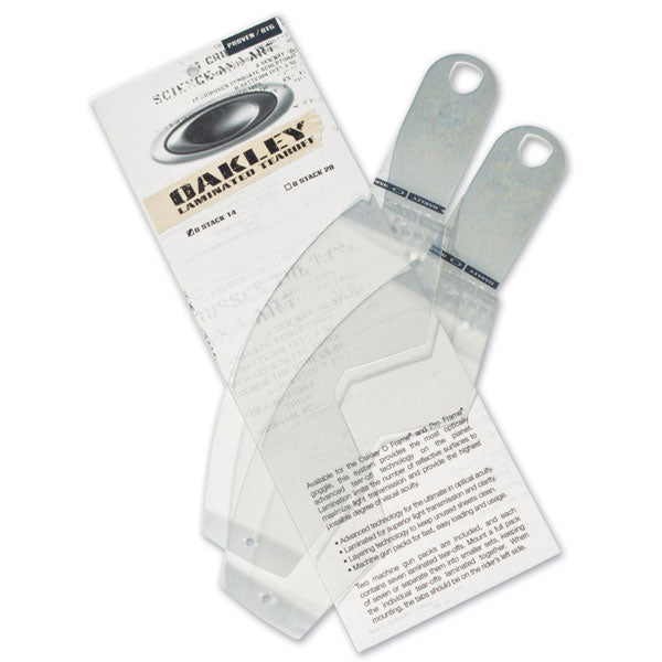 Oakley Airbrake MX Goggle Accessories in 25 Pack Non-Laminated Tear-Offs SKU 100-260-001