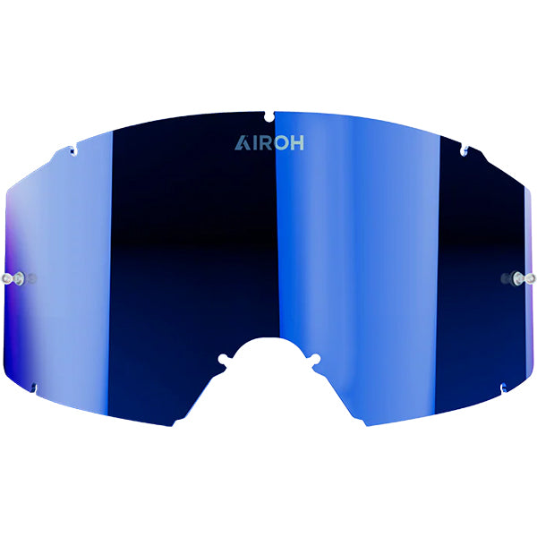 Airoh - Blast XR-1 Goggle Lens replacement goggle lens blue mirror tint