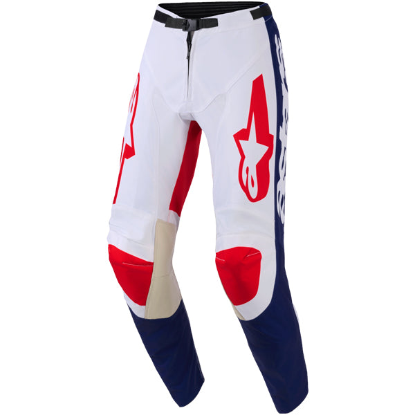 3720326-21-40, Alpinestars, Racer Riway Pants, White/Black, Dark Red/Coral, Yellow/Black, White/Blue/Red, UCLA Blue/White, Sizes 28-40 product photo