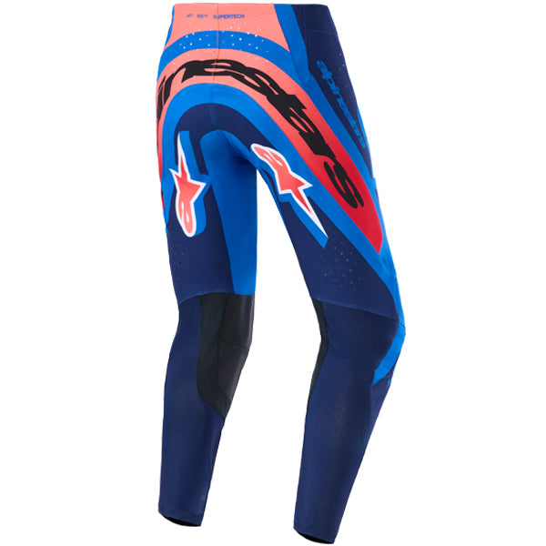 3722026-7263-30, Alpinestars, Supertech Vista Pants, Dark Navy/Hot Coral/Cobalt, Yellow/Purple/Black, Light Gray/Yellow Fluo/Blue, Sizes 28-40 product photo