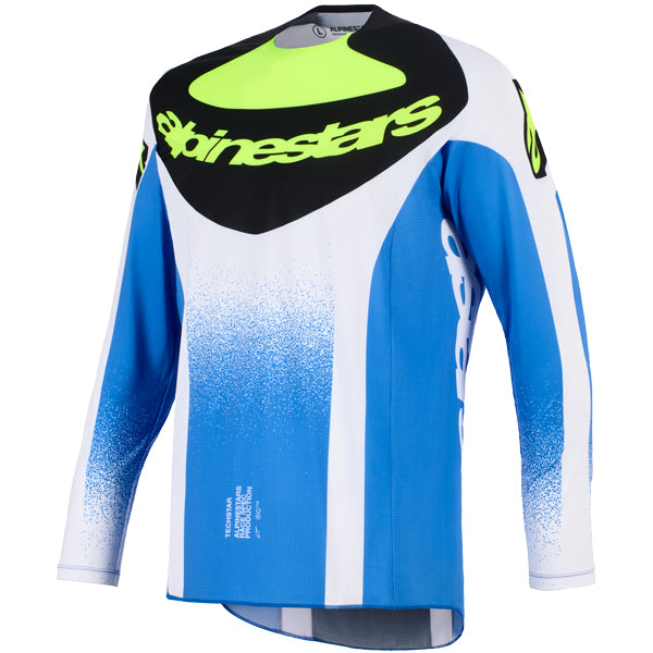 3760926-9041-M, Alpinestars, Techstar Knif Jersey, Black/Light Gray/Purple, Light Gray/Orange Fluo/Black, Black/White/Red, UCLA Blue/Black/Yellow product photo
