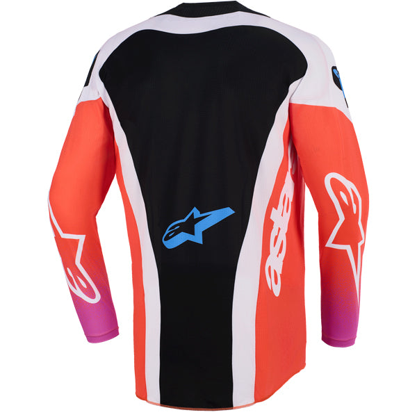 3760926-1568-XL, Alpinestars, Techstar Knif Jersey, Black/Light Gray/Purple, Light Gray/Orange Fluo/Black, Black/White/Red, UCLA Blue/Black/Yellow product photo