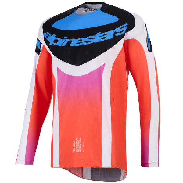 3760926-1568-L, Alpinestars, Techstar Knif Jersey, Black/Light Gray/Purple, Light Gray/Orange Fluo/Black, Black/White/Red, UCLA Blue/Black/Yellow product photo