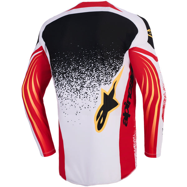 3761026-7275-L, Alpinestars, Techstar Nomur Jersey, Black/White/Red, Dark Navy/Orange/UCLA Blue, Deep Purple/Green/Pink Fluo, Light Gray/Red/Black product photo