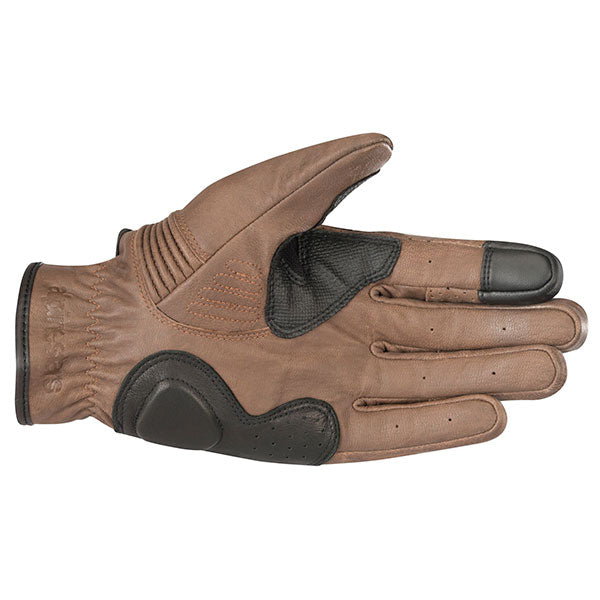 Product image of Alpinestars crazy eight glove brown 1 motocross gloves showing fit, construction, and colorway | Available at BTO Sports