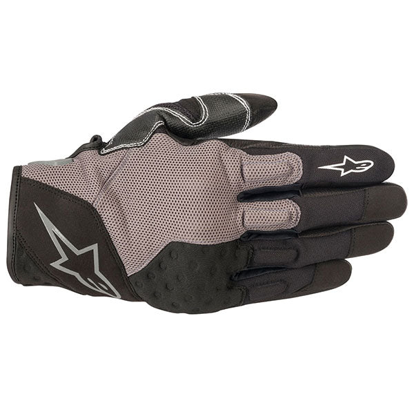Product image of Alpinestars kinetic glove black c7e977f5 87ba 4a17 ad2b 89609dd090b4 motocross gloves showing fit, construction, and colorway | Available at BTO Sports