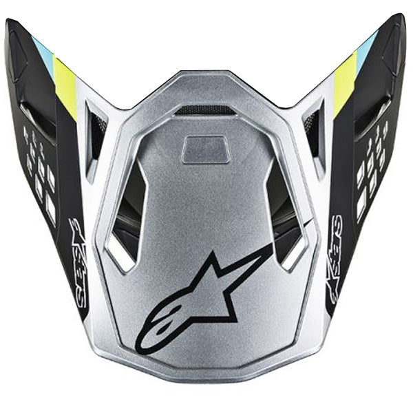 Radium Yellow/Black/Grey product view, lightweight off‑road motorcycle helmet with ventilation and impact protection