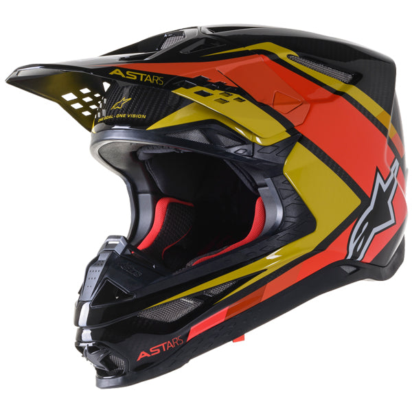 Black/Grey Gloss product view, lightweight off‑road motorcycle helmet with ventilation and impact protection