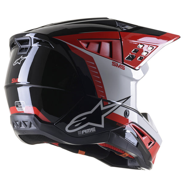 Black/Yellow Gloss product view, lightweight off‑road motorcycle helmet with ventilation and impact protection