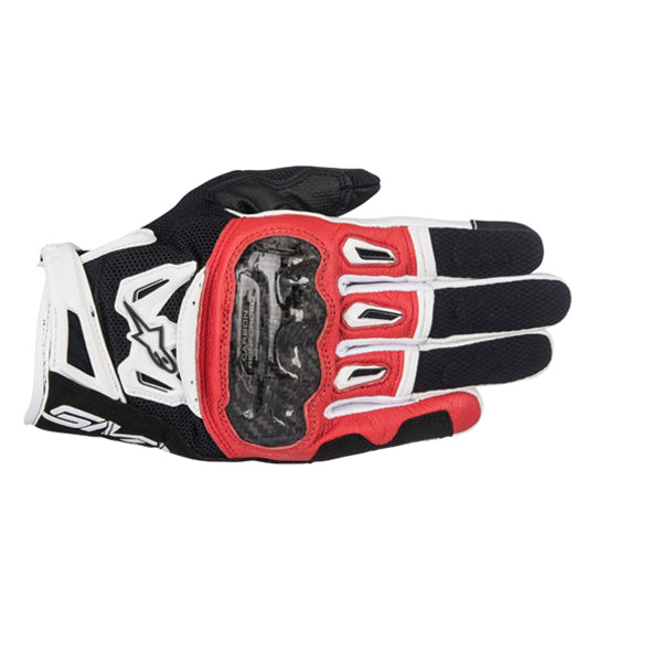 Product image of Alpinestars smx2 air v2 glove red d8479ff9 873d 47aa 955d 80faf2c7dfd1 motocross gloves showing fit, construction, and colorway | Available at BTO Sports