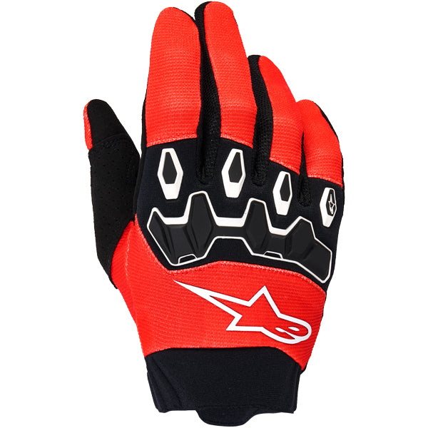 3540226-421-M, Alpinestars, Full Bore V2 Gloves (Youth), Orange/White/Black, Yellow Fluo/Black, Bright Red/Black, Black/White, Purple/Yellow Fluo product photo