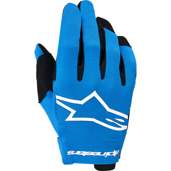 3541824-9080-M, Alpinestars, Radar Gloves (Youth), Iron Camo, UCLA Blue/White, Purple/Yellow Fluo, Sizes Y-XS, Y-SM, Y-MD, Y-LG product photo