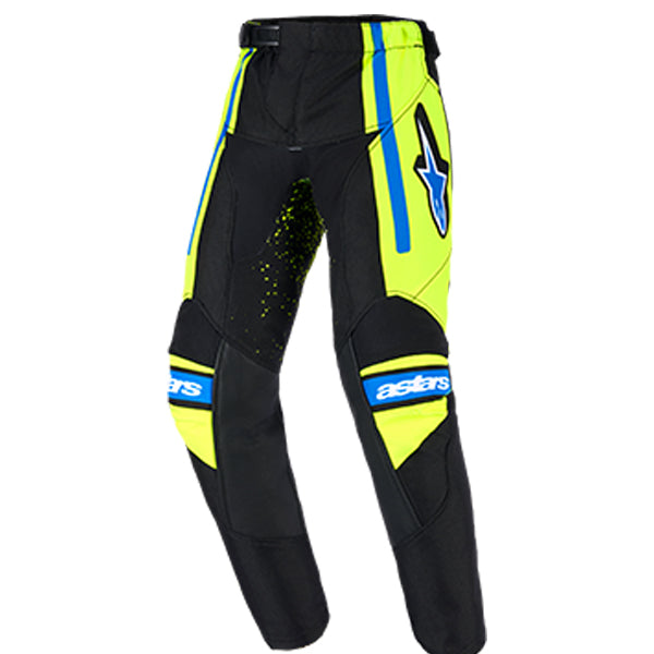 3710326-7268-18, Alpinestars, Racer Nomur Pants (Kids), Dark Navy/Orange/UCLA Blue, Dark Navy/Yellow Fluo/UCLA Blue, Sizes Y-18, Y-20 product photo