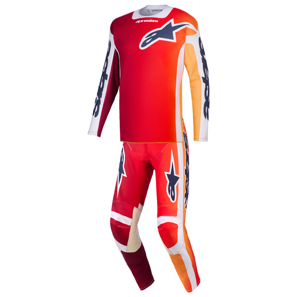 Alpinestars, Racer Portl Jersey, Pant Combo, Purple/Yellow Fluo, Red/Light Gray/Dark Gray, Green/White/Black product photo