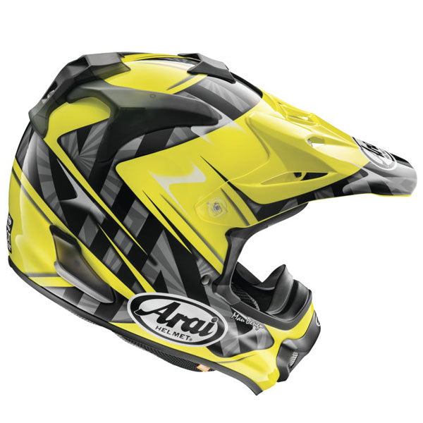 Arai motorcycle helmet product image — nan. Studio angle showing shell shape, venting and visor details. - alternate view