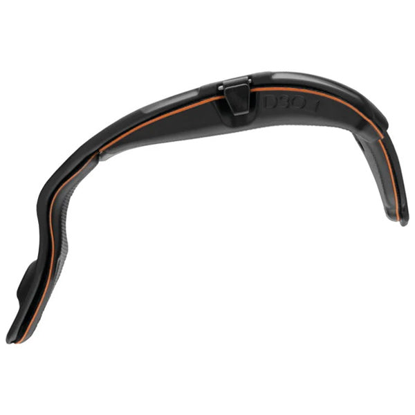 Studio product photo of Atlas Vision Neck Brace — Black, L/XL, SKU '720918 on a white background, suitable for motocross and powersports use. - alternate view