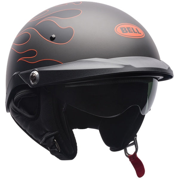 Bell Pit Boss Apex motorcycle helmet in Black/Grey, view 2, SKU 7207119