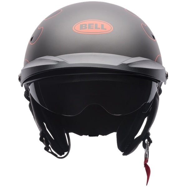 Bell Pit Boss Apex motorcycle helmet in Black/Grey, view 3, SKU 7207119
