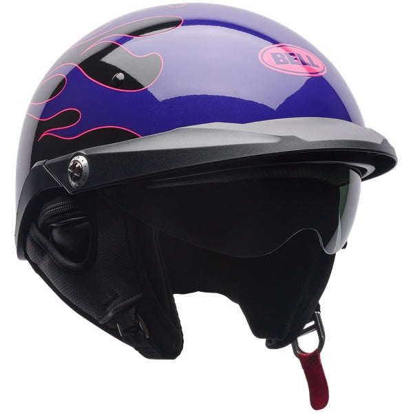 Bell Pit Boss Apex motorcycle helmet in Ultraviolet, view 2, SKU 7207124