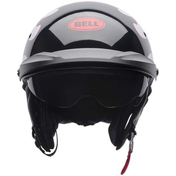 Bell Pit Boss Apex motorcycle helmet in White/Black, view 3, SKU 7207129
