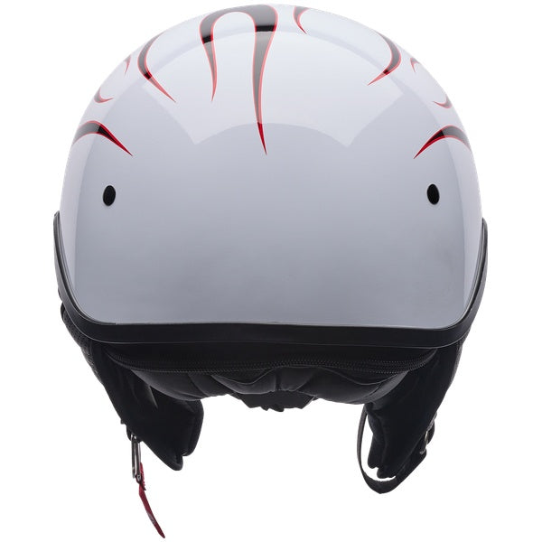 Bell Pit Boss Apex motorcycle helmet in White/Black, view 4, SKU 7207129