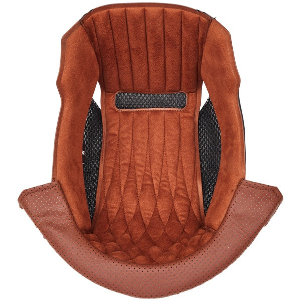 Bell TX501 removable replacement top liner in brown