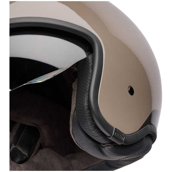 Bell TX501 Sprint helmet in Mocha, left-front three-quarter view showing interior padding