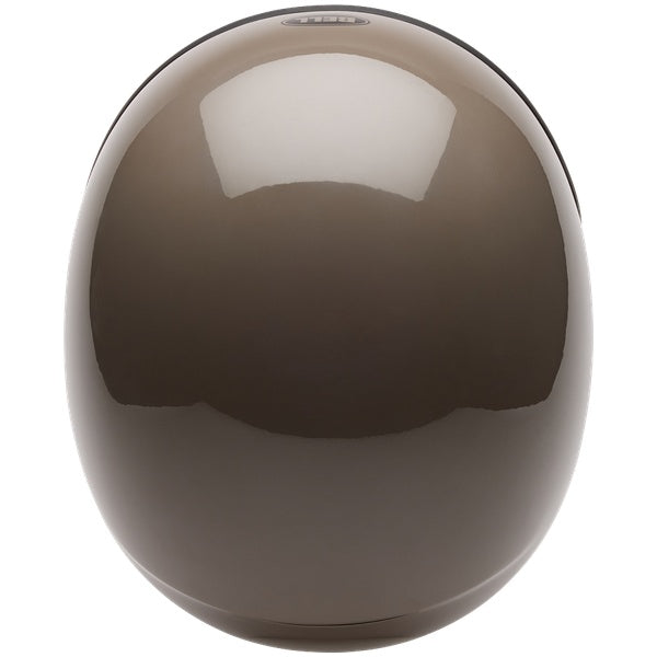 Bell TX501 Sprint helmet in Mocha, top view of glossy shell