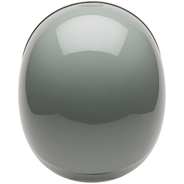Bell TX501 Sprint helmet in Stone, top view of glossy shell