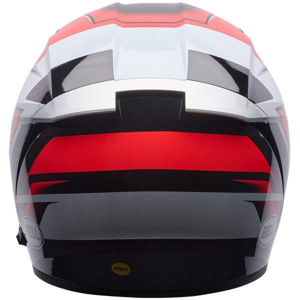 Bell Lithium MIPS Kinetic motorcycle helmet in Red, view 5, SKU 7206703