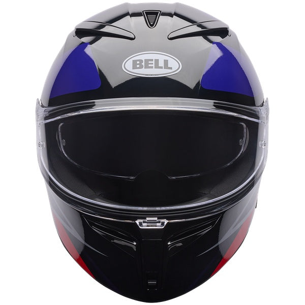 Bell Lithium MIPS Kinetic motorcycle helmet in Ultraviolet, view 3, SKU 7206710