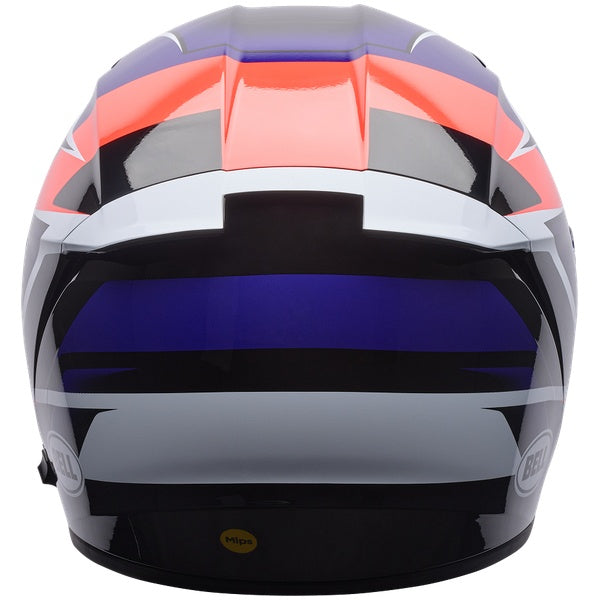 Bell Lithium MIPS Kinetic motorcycle helmet in Ultraviolet, view 5, SKU 7206710