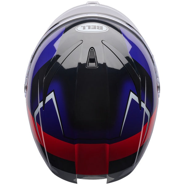 Bell Lithium MIPS Kinetic motorcycle helmet in Ultraviolet, view 6, SKU 7206710
