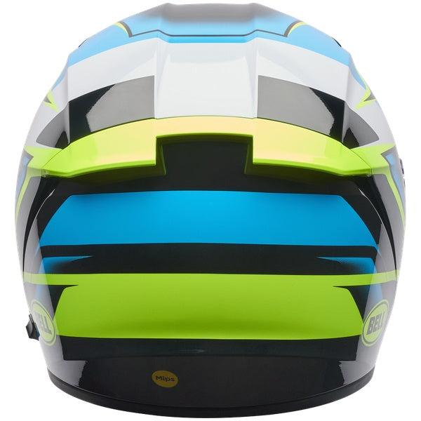 Bell Lithium MIPS Kinetic motorcycle helmet in Vapor Blue, view 5, SKU 7206717