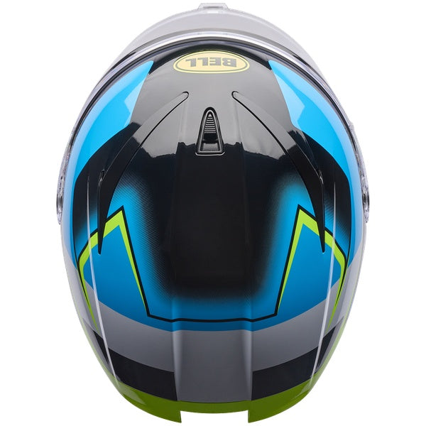 Bell Lithium MIPS Kinetic motorcycle helmet in Vapor Blue, view 6, SKU 7206717