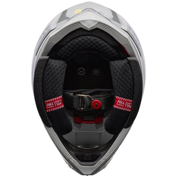 Bell Moto-10 GP Vector motocross helmet in Grey, view 6, SKU 7206847
