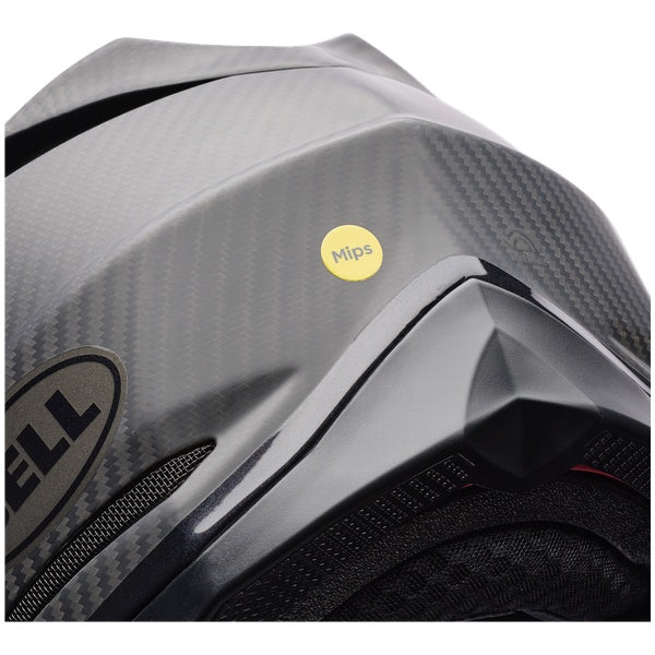 Bell Moto-10 GP motocross helmet in Matte Black, view 8, SKU 7206889