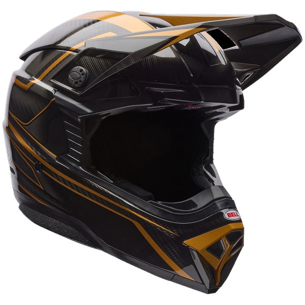 Bell Moto-10 GP SE motocross helmet in Black/Gold, view 2, SKU 7206877