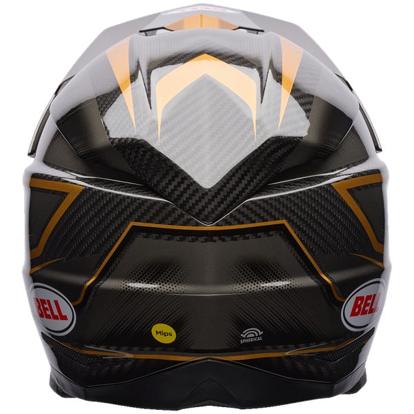 Bell Moto-10 GP SE motocross helmet in Black/Gold, view 4, SKU 7206877
