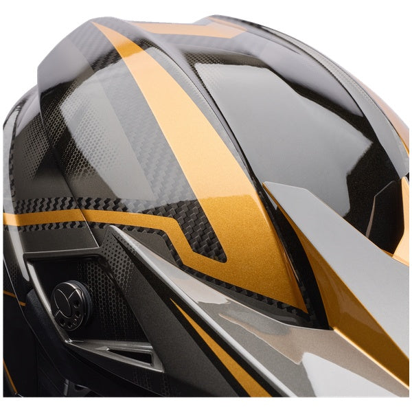 Bell Moto-10 GP SE motocross helmet in Black/Gold, view 9, SKU 7206877