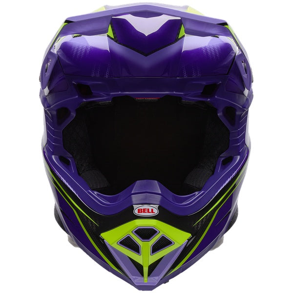 Bell Moto-10 GP Pace motocross helmet in Ultraviolet, view 3, SKU 7206871