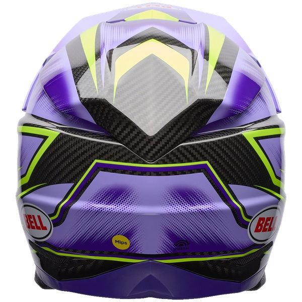 Bell Moto-10 GP Pace motocross helmet in Ultraviolet, view 4, SKU 7206871