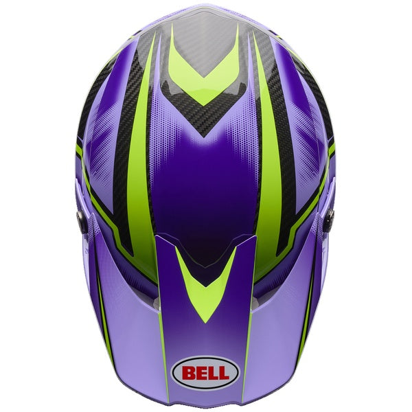 Bell Moto-10 GP Pace motocross helmet in Ultraviolet, view 5, SKU 7206871