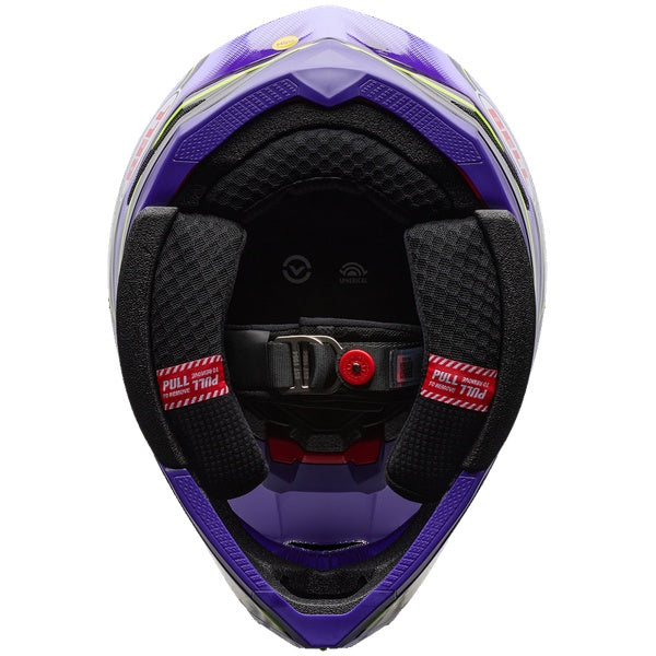 Bell Moto-10 GP Pace motocross helmet in Ultraviolet, view 6, SKU 7206871